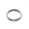 Tarnish Resistant 304 Stainless Steel Split Key Rings STAS-M216-01A-1