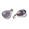 Natural Fluorite Pendants G-C155-01A-P-2