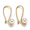 Brass Hoop Earrings EJEW-B005-01-2