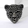 Head of Leopard Rhinestone Pins PW-WG22730-03-2