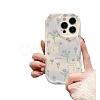 Tulip Cat Pattern TPU Plastic Mobile Phone Cover PW-WGD8F46-07-5