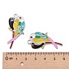 Alloy Enamel Pendants EA2867Y-3