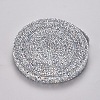 Glitter Resin Hotfix Rhinestone(Hot Melt Adhesive On The Back) DIY-WH0157-43C-01-2