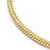 2.5mm Brass European Style Round Snake Chain Bracelets for Jewelry Making BJEW-P338-02G-2