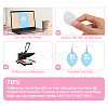 DIY Sublimation Blank Earring Making Kit DIY-SW0001-14-6