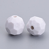 Opaque Acrylic Beads X-SACR-S300-05F-01-2