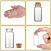 Glass Jar Bead Containers X-CON-Q004-3