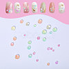 CHGCRAFT 600Pcs 6 Colors Glass Cabochons GLAA-CA0001-60-5