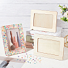 Olycraft DIY Chips Shell Mosaic Photo Frame Making Kit DIY-OC0004-47-6