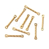 Ion Plating(IP) 304 Stainless Steel Connector Charms STAS-Q323-09G-1