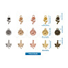 Tibetan Style Alloy Pendants PALLOY-TA0001-72-21