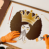 Plastic Reusable Drawing Painting Stencils Templates DIY-WH0172-529-5