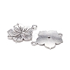 Tibetan Style Zinc Alloy Connector Charms FIND-WH0048-43-2