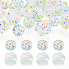 20Pcs 2 Styles Silicone Beads SIL-TA0001-23-10