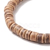 Coconut Adjustable Braided Bead Bracelet for Men Women BJEW-JB09290-4