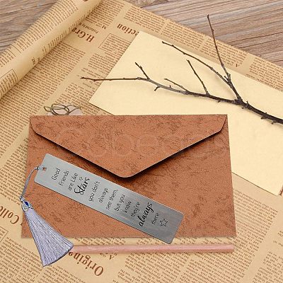 Fingerinspire 3Pcs Stainless Steel Bookmarks AJEW-FG0001-44E-1