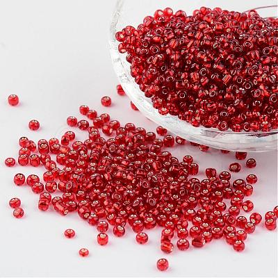 8/0 Glass Seed Beads X-SEED-A005-3mm-25B-1