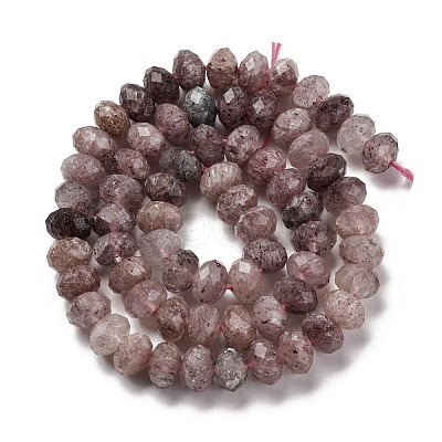 Natural Strawberry Quartz Beads Strands G-K380-A48-04-1