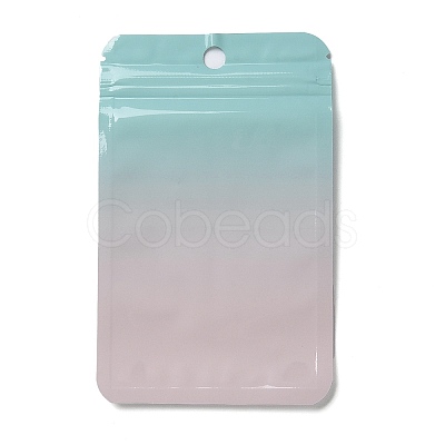 Rectangle Glitter Holographic PVC Zip Lock Bags ABAG-P011-01D-01-1