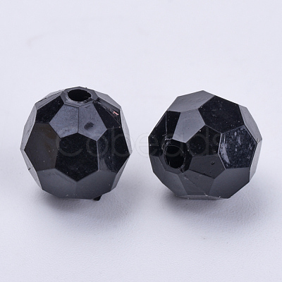 Acrylic Beads TACR-Q257-8mm-V72-1