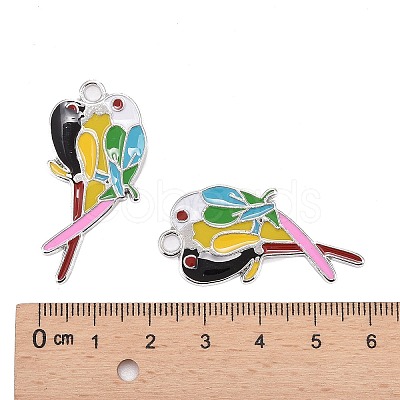 Alloy Enamel Pendants EA2867Y-1