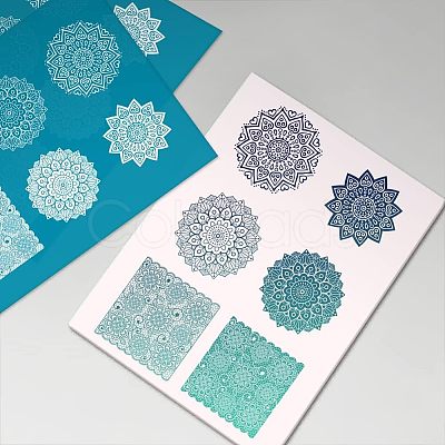 Silk Screen Printing Stencil DIY-WH0341-099-1