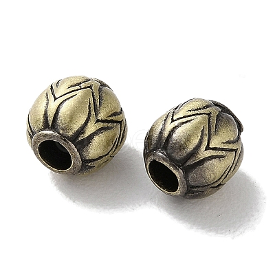 Tibetan Style Brass Beads KK-M284-63AB-1