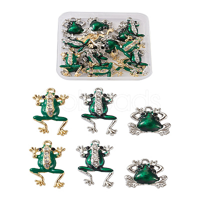 Alloy Enamel Pendants ENAM-TA0001-19-1