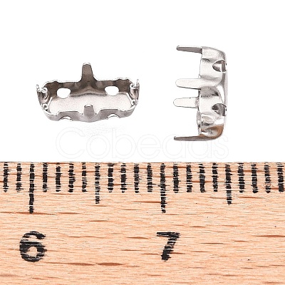 Brass Sew on Prong Settings KK-N254-165B-P-1