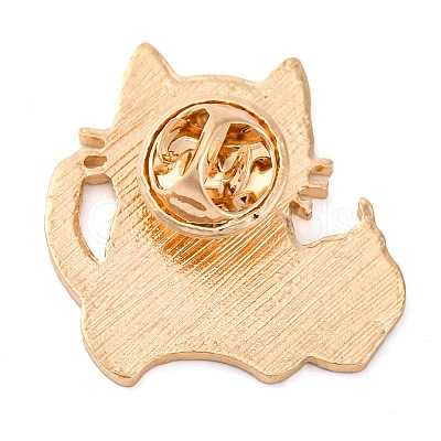 Cartoon Cat Enamel Pins JEWB-S024-02B-1