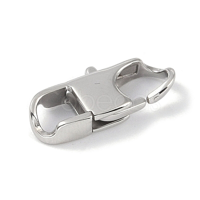 Non-Tarnish 316 Surgical Stainless Steel Lobster Claw Clasp STAS-P362-39P-01-1