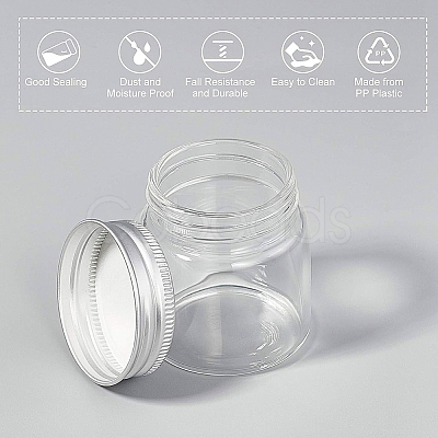 Mini Glass Bottles with Aluminum Cap Screw Top Lids CON-BC0006-07-1