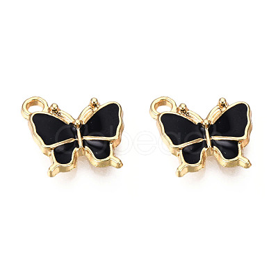 Light Gold Plated Alloy Charms ENAM-T009-03A-1