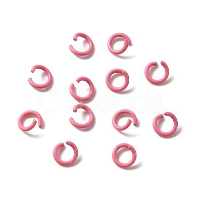 Zinc Alloy Open Jump Rings FIND-WH0014-79I-1