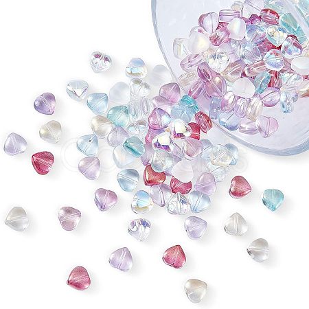 Transparent Glass Beads GLAA-FH0001-22-1