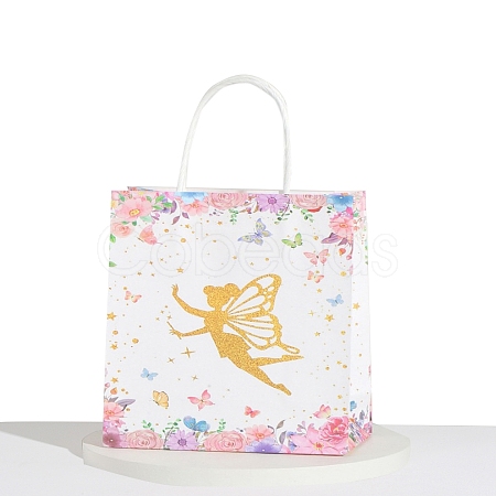 Happy Birthday Printed Paper Gift Tote Bags PW-WG3AC5F-02-1