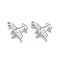 Tarnish Resistant 304 Stainless Steel Pendants, Plane, Stainless Steel Color, 19x15x4mm, Hole: 1.6mm