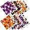 Halloween Witch Pumpkin Ghost Pattern Scrapbooking Paper Pads Set, for Card Making Craft Scrapbook Decoration, Mixed Color, 152x152x0.1mm, 12pcs/set