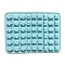 Food Grade Silicone Molds, Fondant Molds, For DIY Cake Decoration, Chocolate, Candy, UV Resin & Epoxy Resin Jewelry Making, Rabbit & Carrot & Bear & Flower, Turquoise, 208x150x10mm