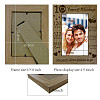 10 Years of Marriage Natural Wood Photo Frames AJEW-WH0292-030-2