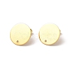 201 Stainless Steel Stud Earring Findings STAS-D244-25G-B-1