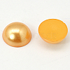 Half Round Domed Imitated Pearl Acrylic Cabochons OACR-H001-4C-2