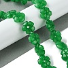 Dyed Natural Malaysia Jade Beads Strands G-H023-B18-01-2