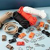 DIY Parachute Cord Rope Bracelets Making Kits DIY-LS0003-87-5