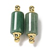 Natural Mixed Stone Connector Charms G-Z039-01G-2