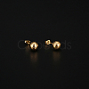 304 Stainless Steel Round Ball Stud Earrings for Women GN4839-1