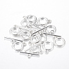 Alloy Toggle Clasps X-TIBE-EA774Y-S-NR-2