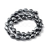 Synthetic Non-Magnetic Hematite Beads Strands G-H303-B25-2