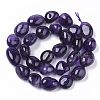 Natural Amethyst Beads Strands X-G-S362-037-2