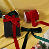 Yilisi 25 Yards 2 Colors Christmas Single Face Velvet Ribbon OCOR-YS0001-10-6